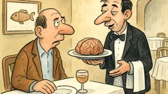 Vtip: Pane vrchní, je ten mozeček čerstvý?