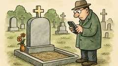 Vtip: Když umřu, nechám si na hrob...