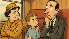 Vtip: Pán sedí v kupé ve vlaku a…