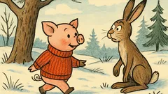 Vtip: Maminka pošle prasátko pro maliny