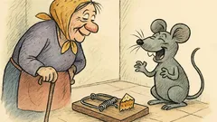 Vtip: Tak co, tetičko, jak funguje pastička?