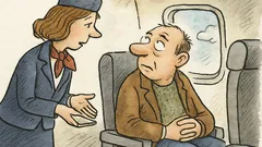 Vtip: Muž letí nízkonákladovými aerolinkami...