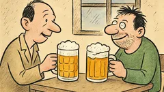 Vtip: Máš pivo? Mám. Pro mě i pro sebe?