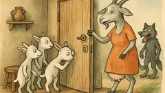 Vtip: Koza jde na trh a nechá kůzlátka...