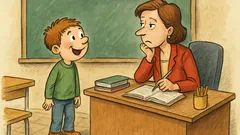 Vtip: Pepíček se ptá učitelky, máte sobotu volnou?