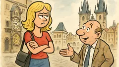 Vtip: Blondýnka odmítla rande na Staromáku...