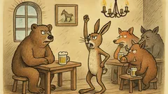 Vtip: Zajíc přijde do hospody a zakřičí...