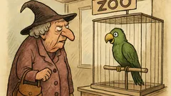Vtip: Starší paní kupuje papouška a ptá se