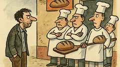 Vtip: Kdo nepeče s námi, peče proti...