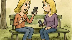 Vtip: Baví se dvě blondýny o videu