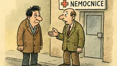 Vtip: Jak se daří vaší tchýni v nemocnici?