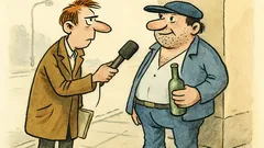 Vtip: Reportér se ptá na ulici chlapa…