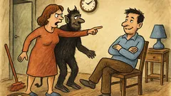 Vtip: Manželka říká manželovi: Ty jsi dneska...