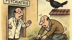 Vtip: Pán si myslí, že je žížala