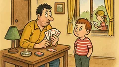 Vtip: Táta se ptá Honzíka, proč...