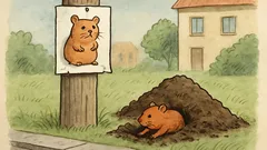 Vtip: Ztratil se křeček zrzavé barvy...