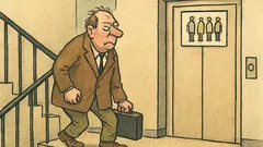 Vtip: Pane Nováku, proč nejezdíte výtahem?