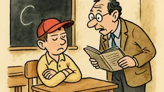 Vtip: Učitel se ptá: "Jak se jmenujete?"