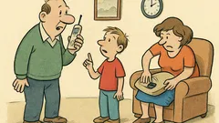 Vtip: „Tati, můžeš zavolat mámě na mobil?“