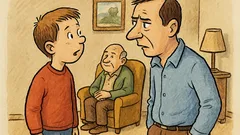 Vtip: „Tati, jaké je to mít perfektního syna?“