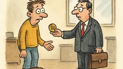 Vtip: Kdybych dostal desetikorunu pokaždé...