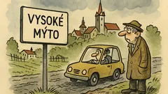 Vtip: Přijede turista do Vysokého Mýta...