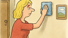 Vtip: Proč blondýna dává obklady na zeď?