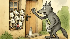 Vtip: Přijde vlk ke kůzlátkům a říká...