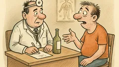 Vtip: Doktor se mě zeptal, kolik piv...