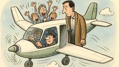 Vtip: Letí malé letadlo plné bláznů...