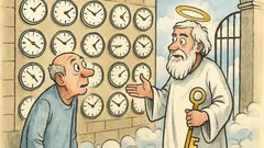 Vtip: Muž zemřel a dostal se do nebe