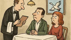 Vtip: Přijdou muž a žena do restaurace...