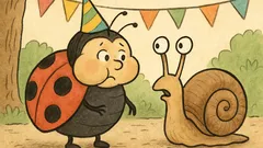 Vtip: Jde beruška na karneval s tvářemi...