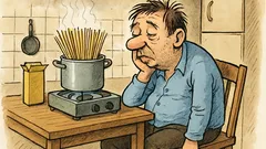 Vtip: Muž přijde z hospody domů a...