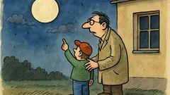 Vtip: Proč se díváš na ten měsíc?