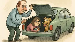 Vtip: Chcete vědět, jestli vás víc miluje pes?